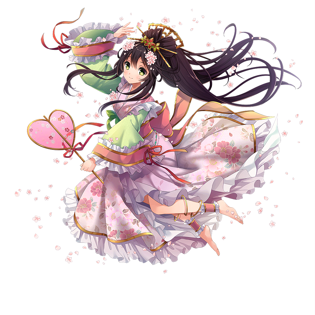春の神・さほ姫のキャラクター画像