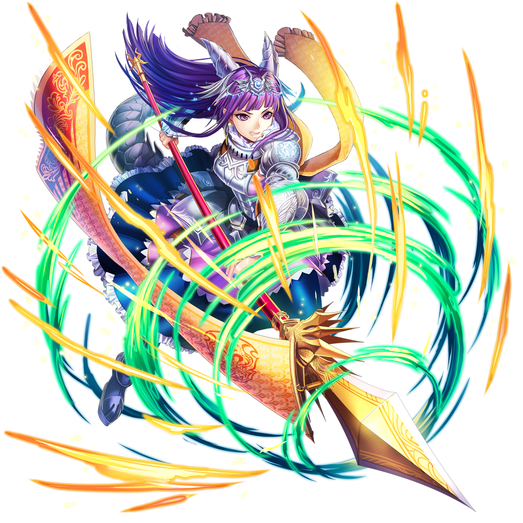 [槍閃の竜麗姫]リールラのキャラクター画像