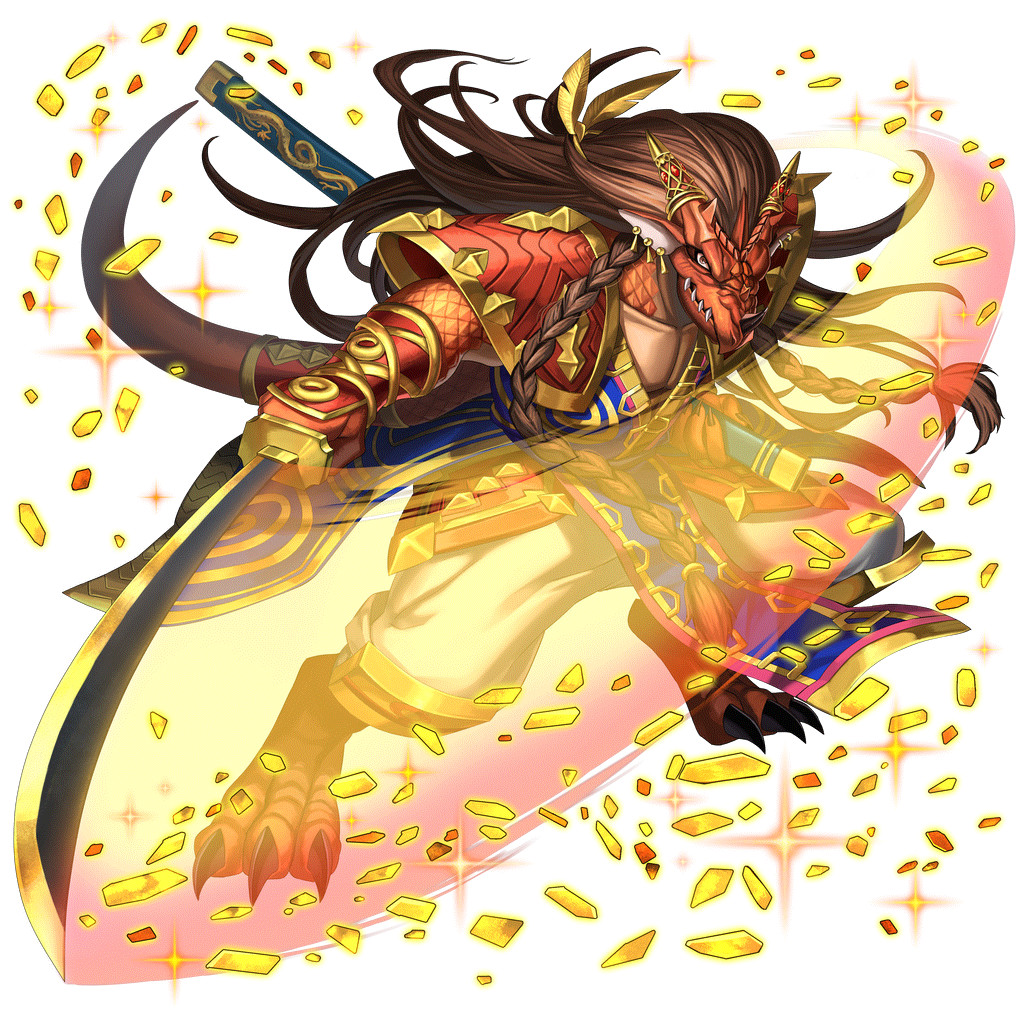 [黄金の一閃]牙刀のキャラクター画像