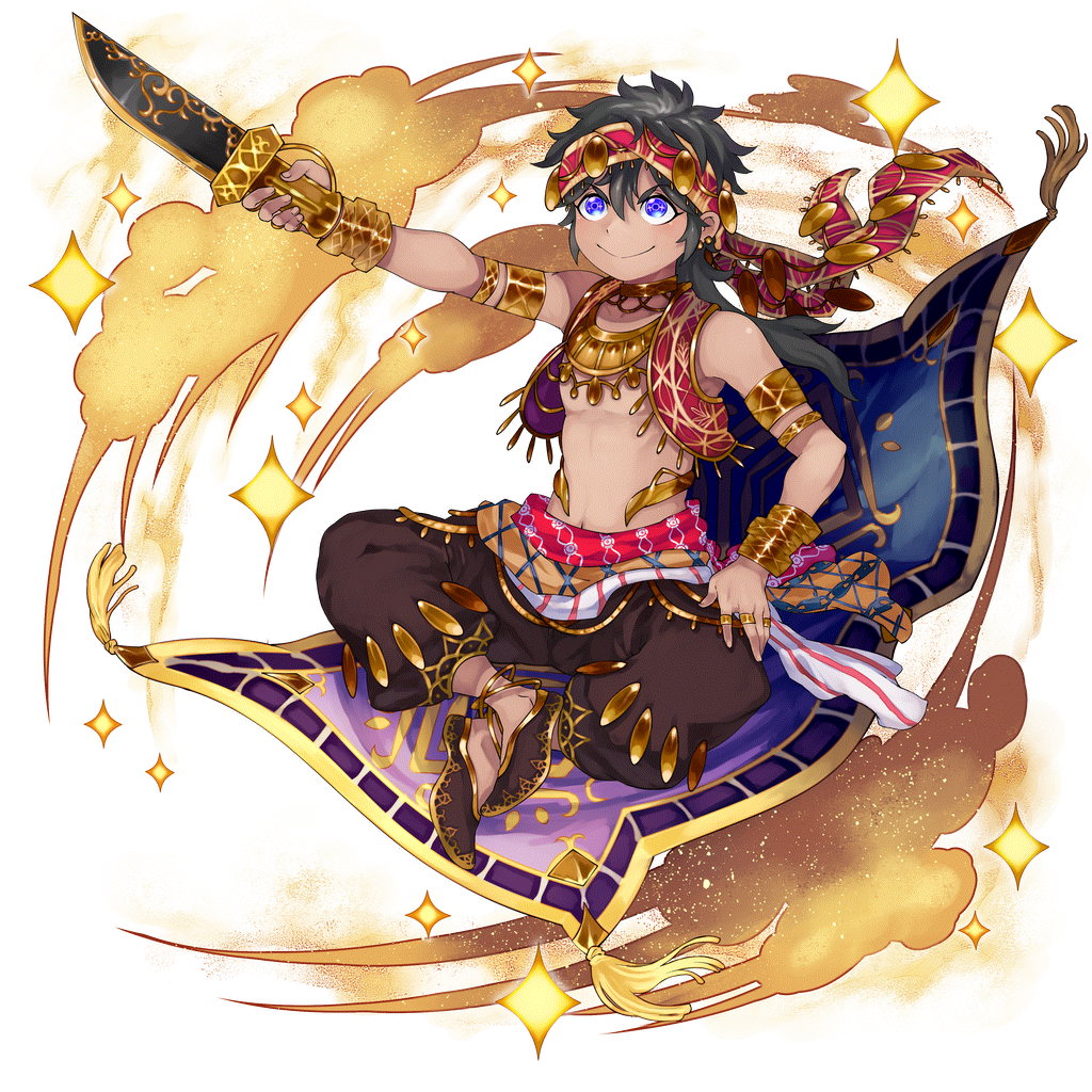 金色・アラジンのキャラクター画像