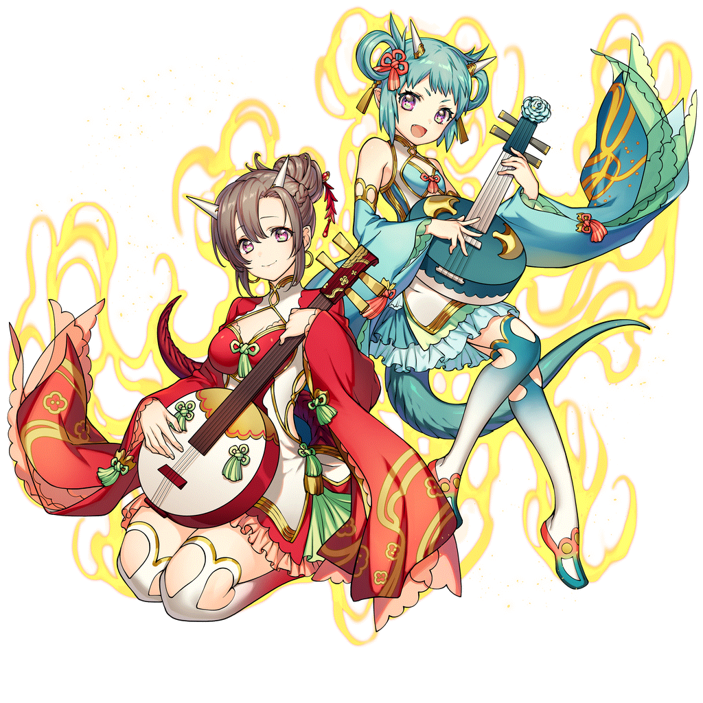大喬＆小喬のキャラクター画像