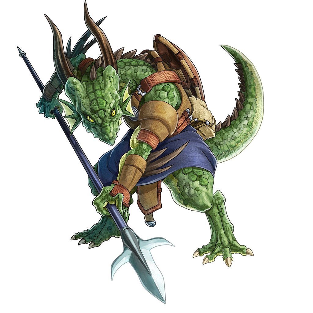 ドラゴニュートのキャラクター画像