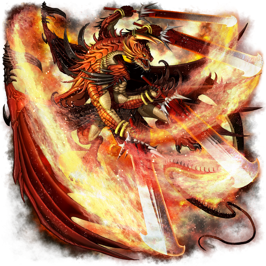 [灼炎の闘竜]アルマグエラのキャラクター画像
