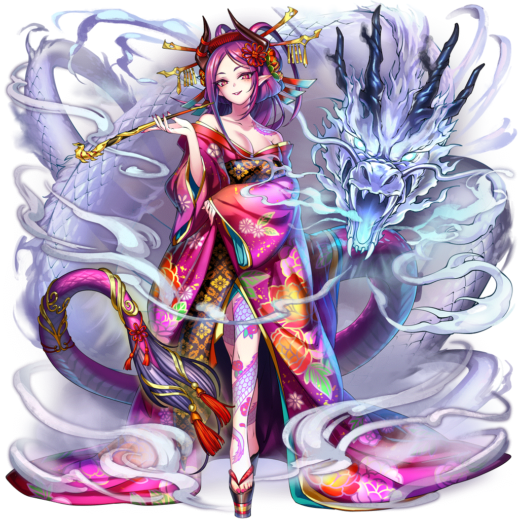 [竜姫の煙舞]静音のキャラクター画像