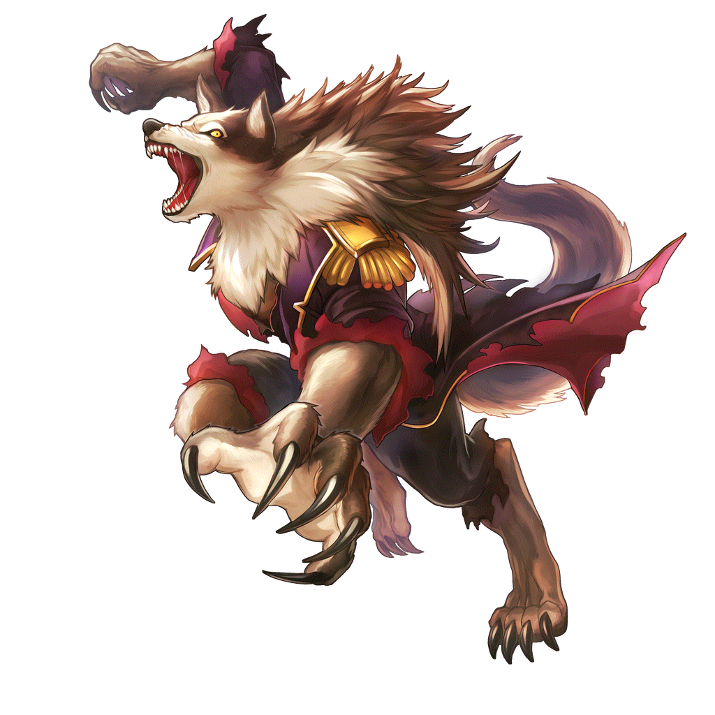 ウェアウルフのキャラクター画像