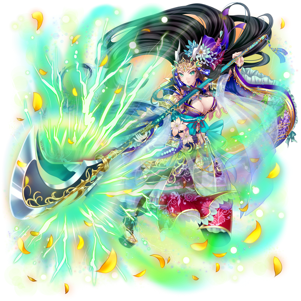 [迅雷の武竜]雷葉のキャラクター画像