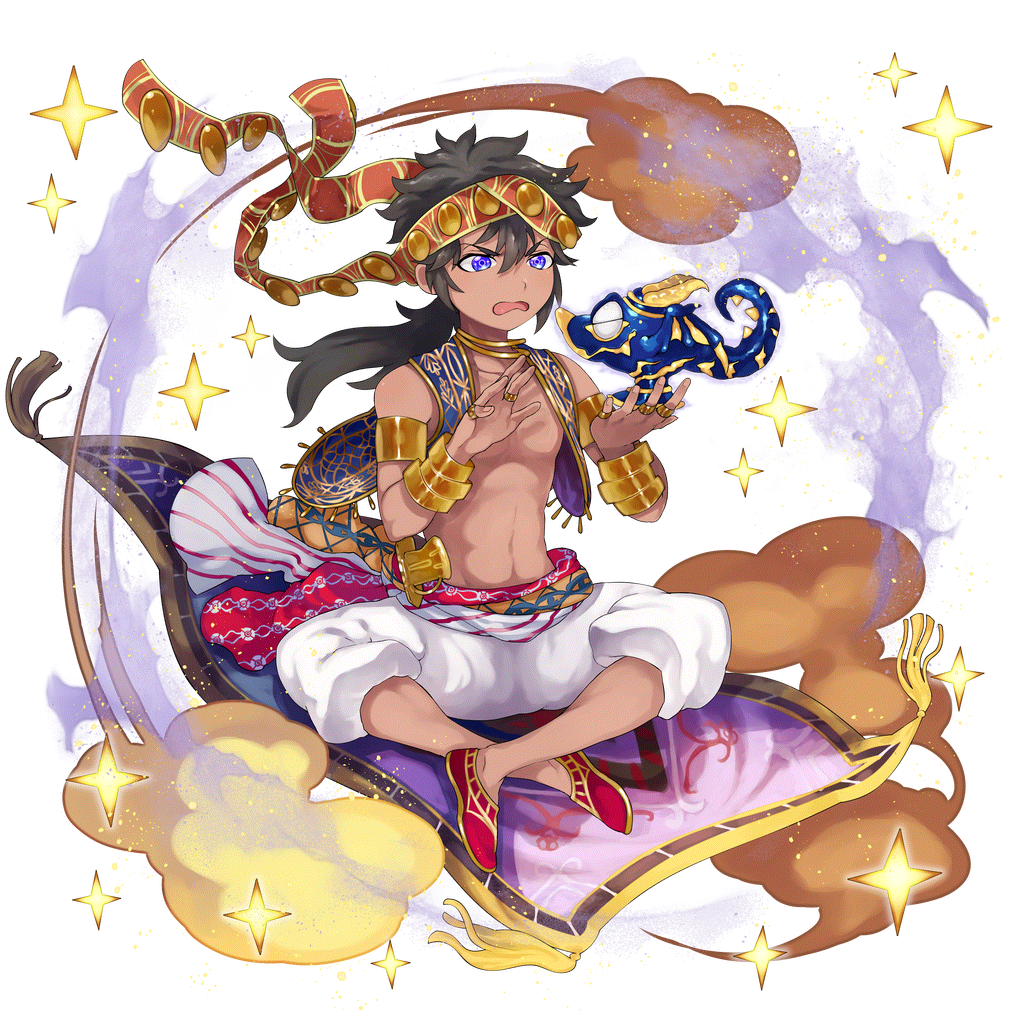 アラジンとランプのキャラクター画像