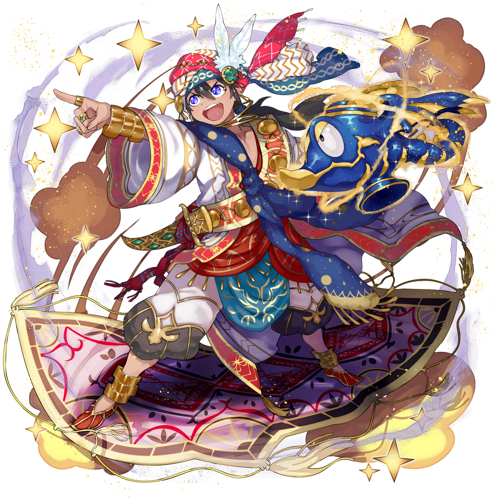 [タッグ結成]アラジンとランプのキャラクター画像
