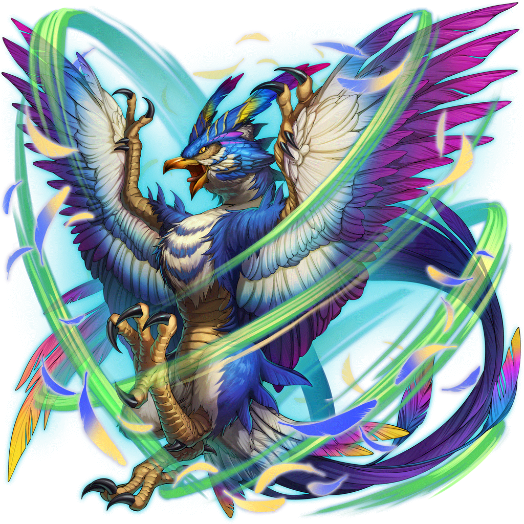 [砂嵐を呼ぶ鳥竜]ルフのキャラクター画像