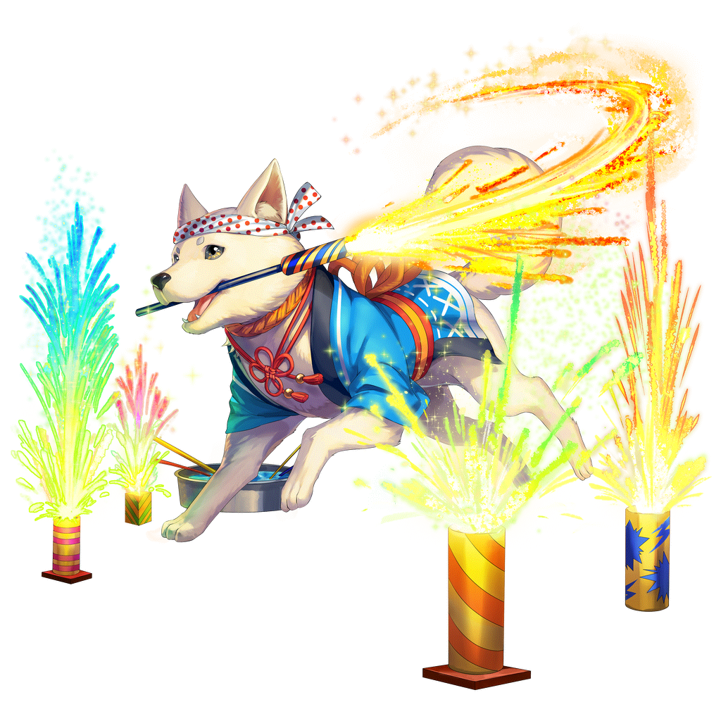 [暑中の霊犬]八房のキャラクター画像