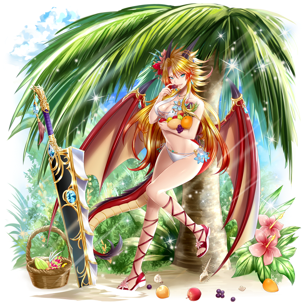 [常夏の癒し]ベルーガのキャラクター画像