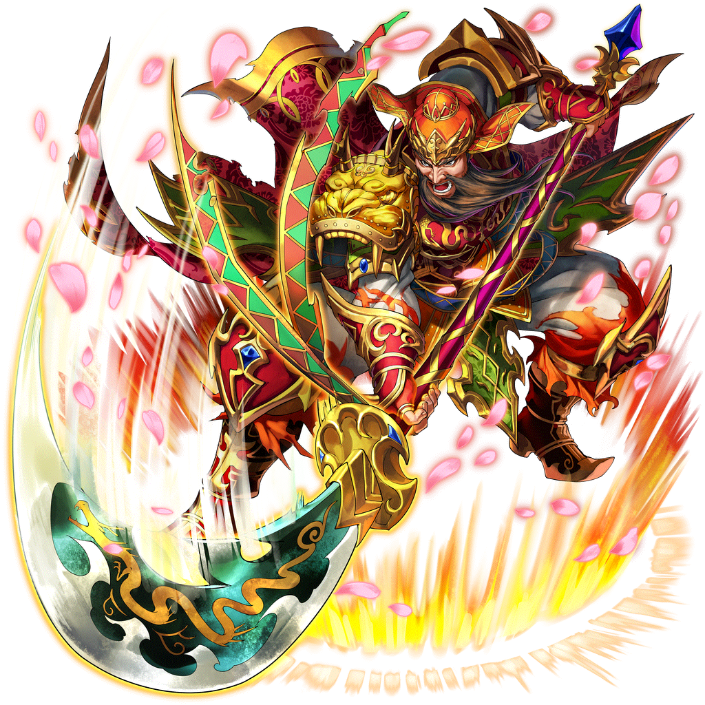 [義憤の武神]関羽のキャラクター画像