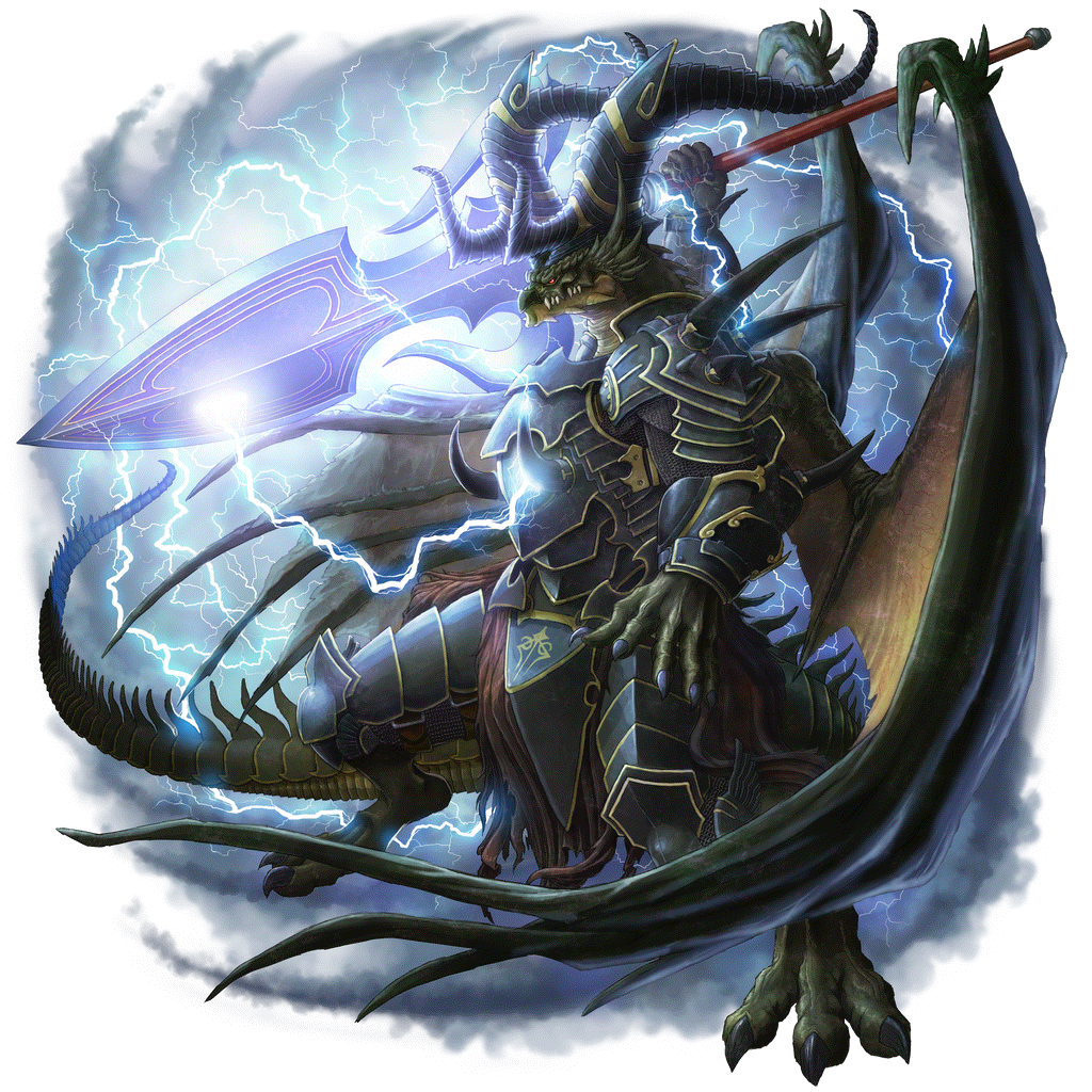 [雷槍の竜将]ドラグレオのキャラクター画像