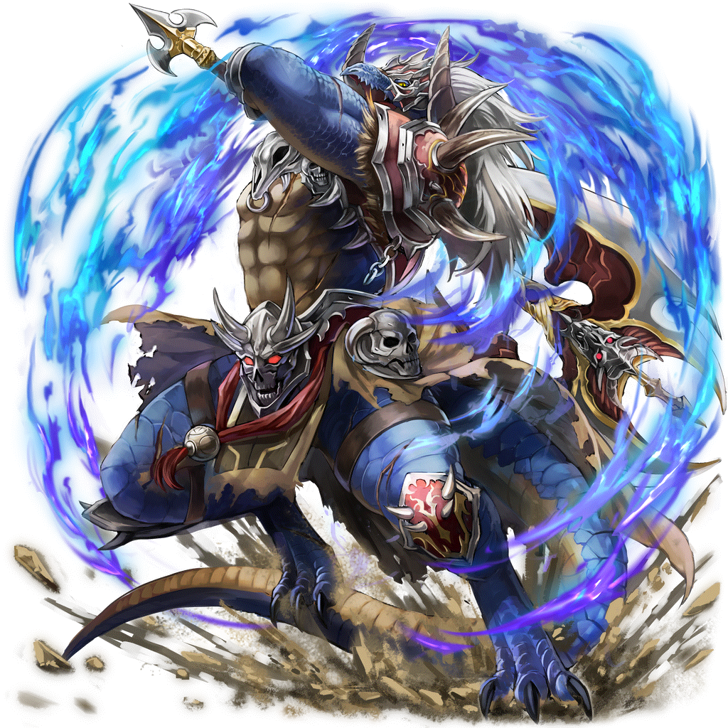 [鋼鱗の暴風]ガイアスのキャラクター画像