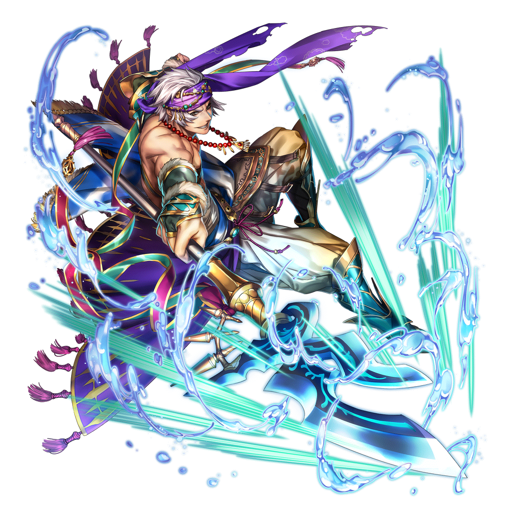 [水面の覇者]長宗我部元親のキャラクター画像