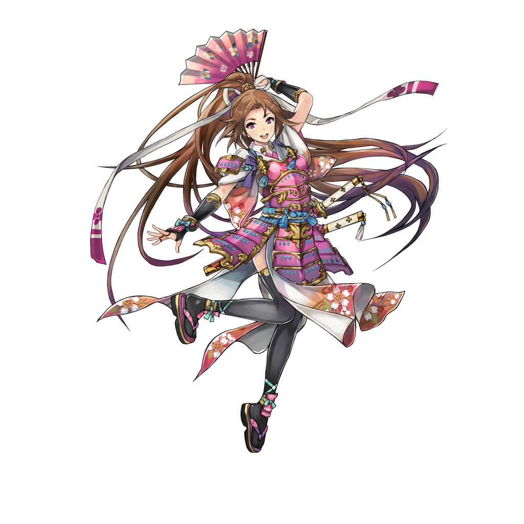 甲斐姫のキャラクター画像