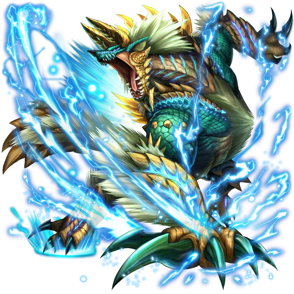 [閃光の雷狼竜]ジンオウガのキャラクター画像