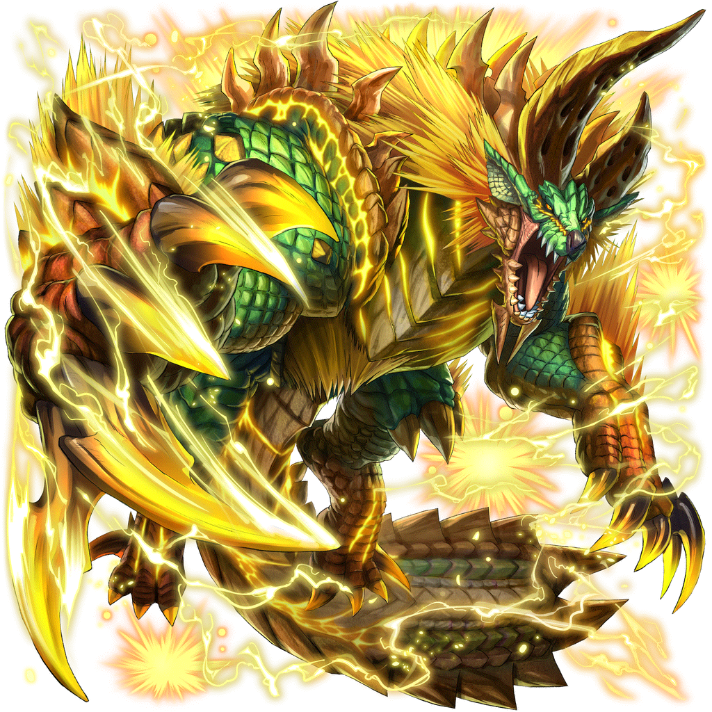[真なる覚醒]金雷公ジンオウガのキャラクター画像
