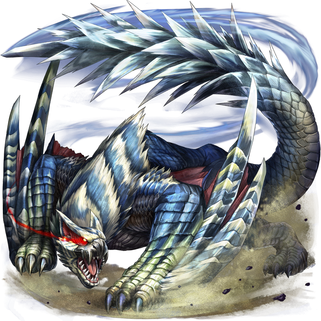 [白き影]白疾風ナルガクルガのキャラクター画像