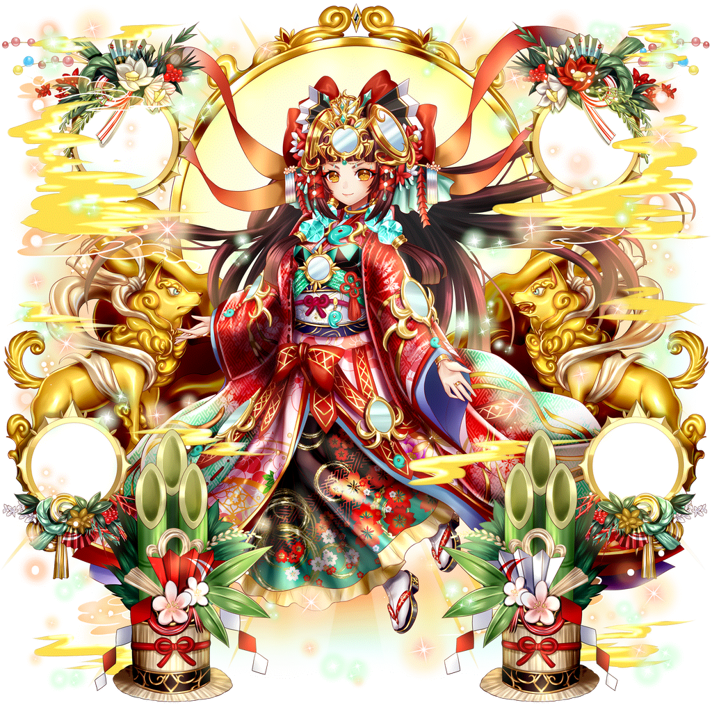 [来光の神鏡]天照大神のキャラクター画像