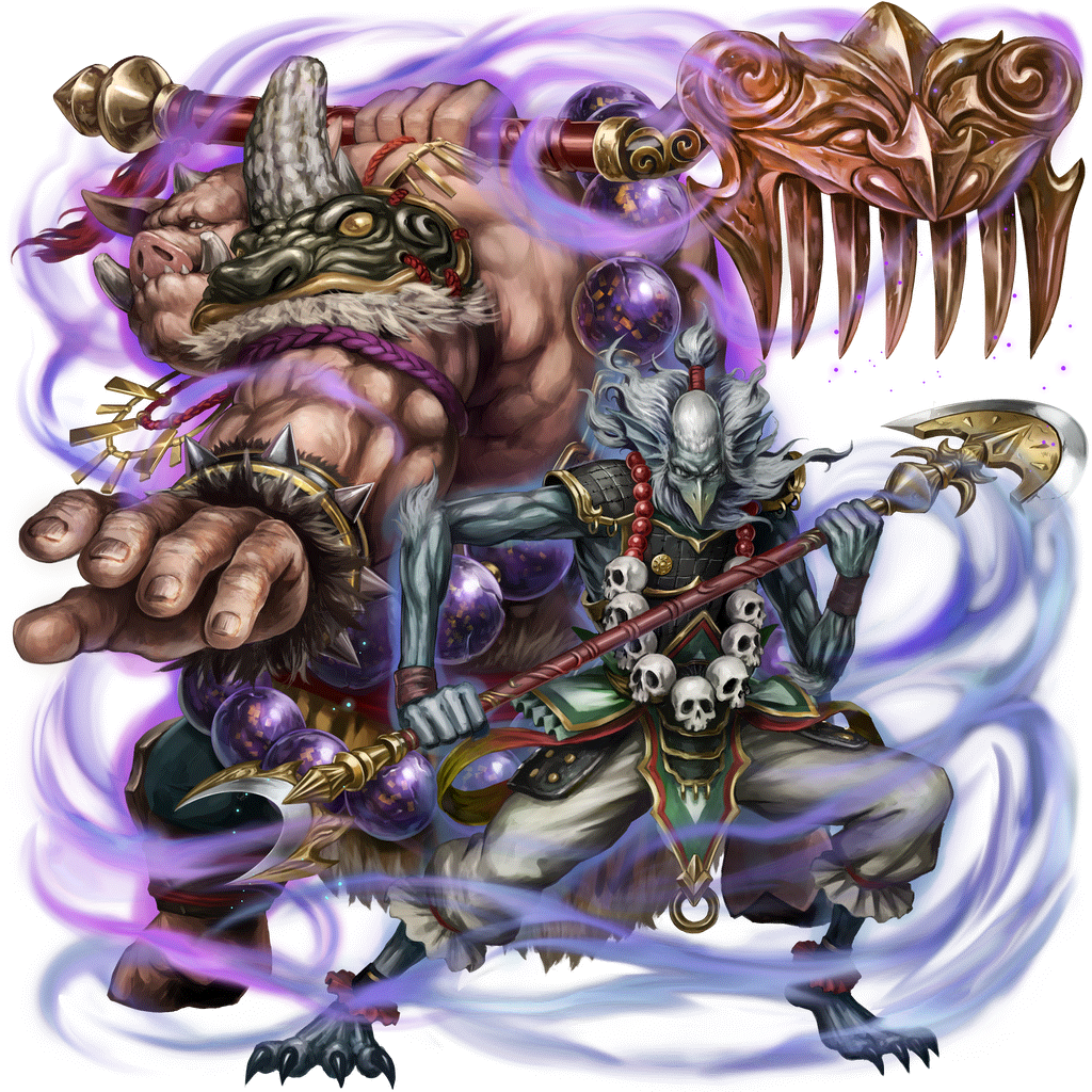 [魔双の従者]沙悟浄＆猪八戒のキャラクター画像
