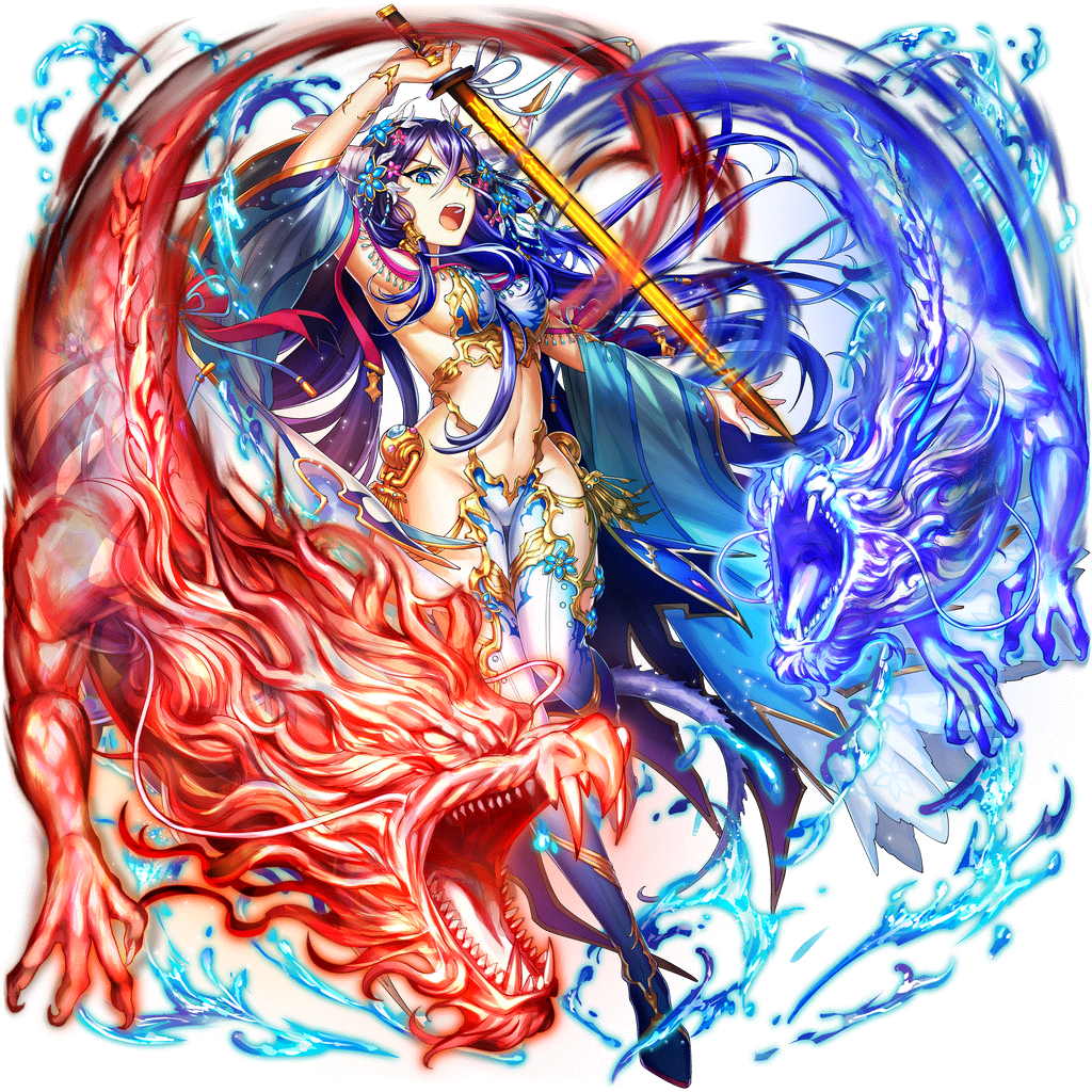 [二竜剣の麗人]竜吉公主のキャラクター画像