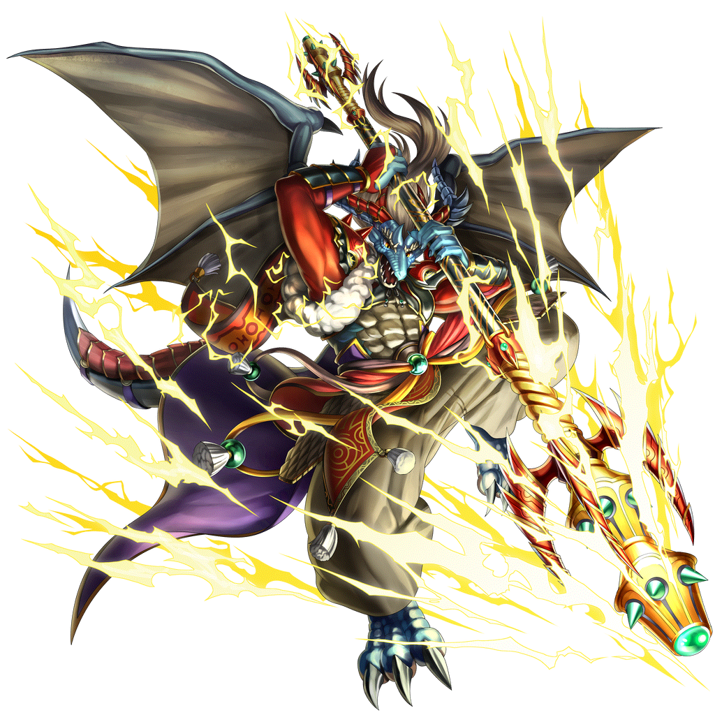 [山崩す金棍]雷震子のキャラクター画像