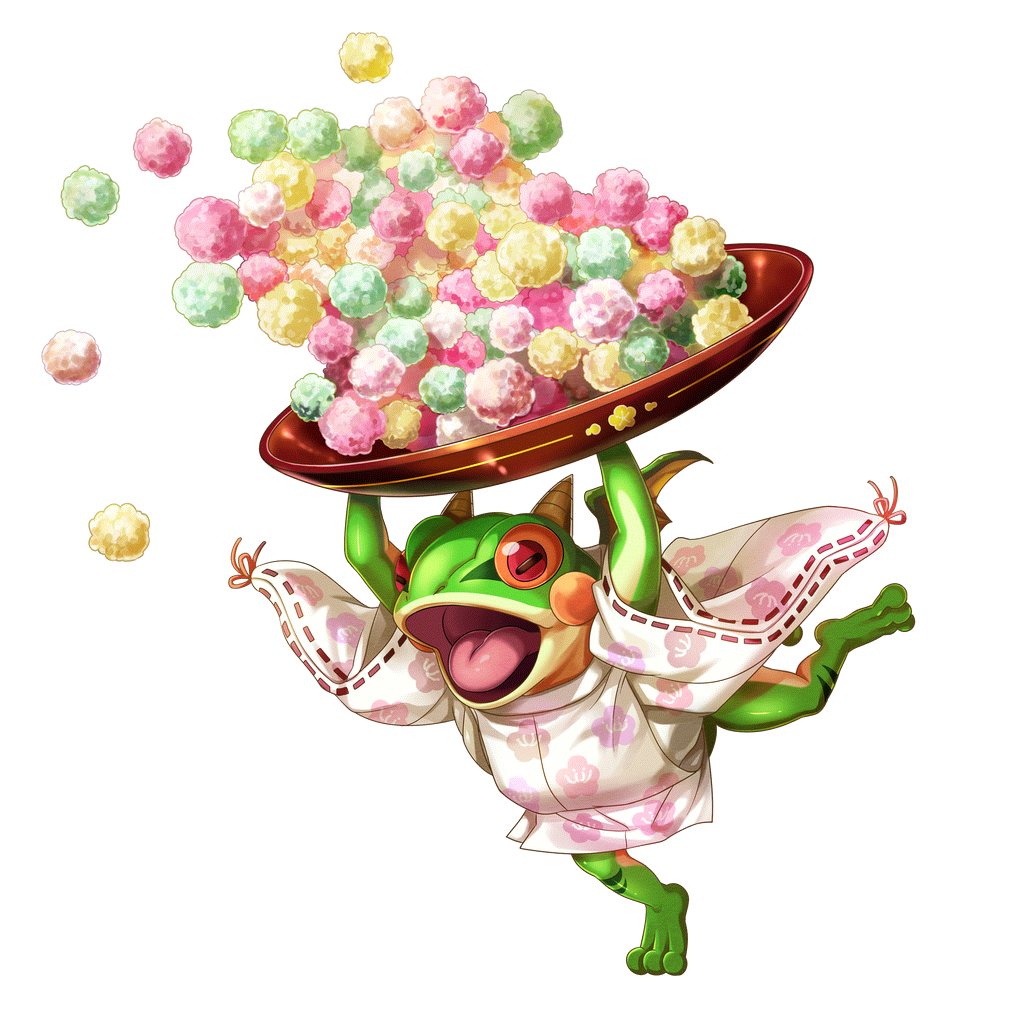 ひな祭り・ムスタバのキャラクター画像