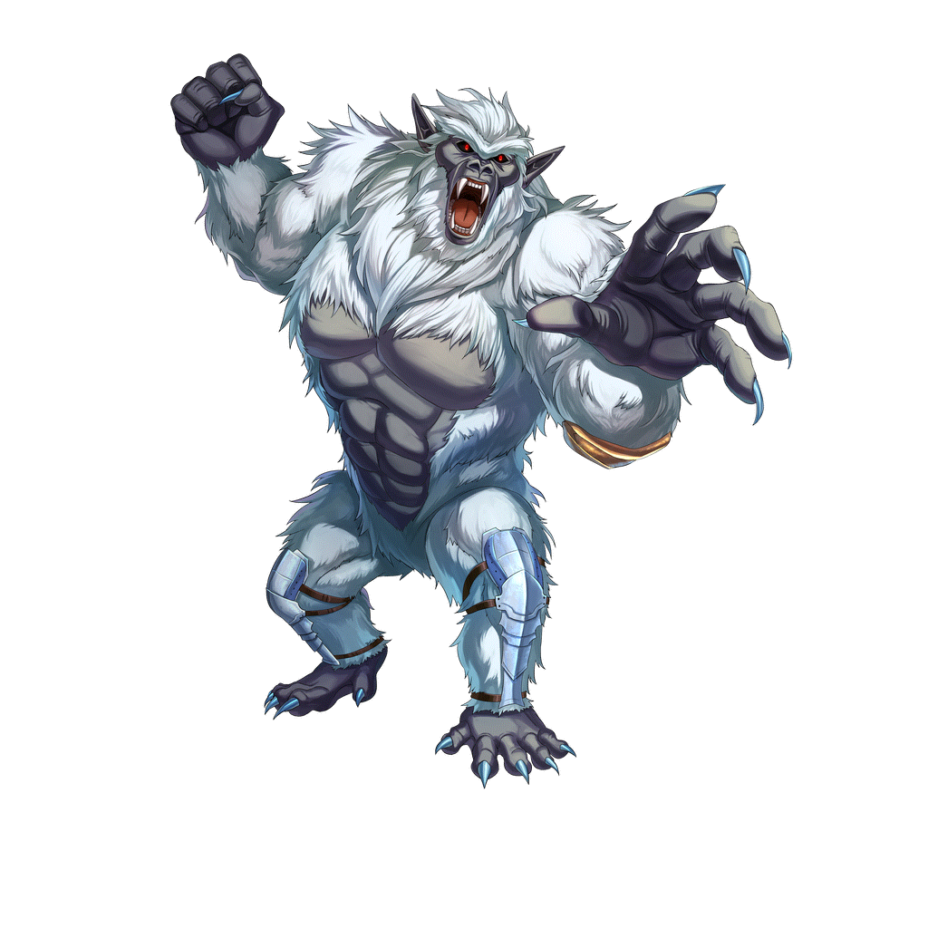 バーサークイエティのキャラクター画像