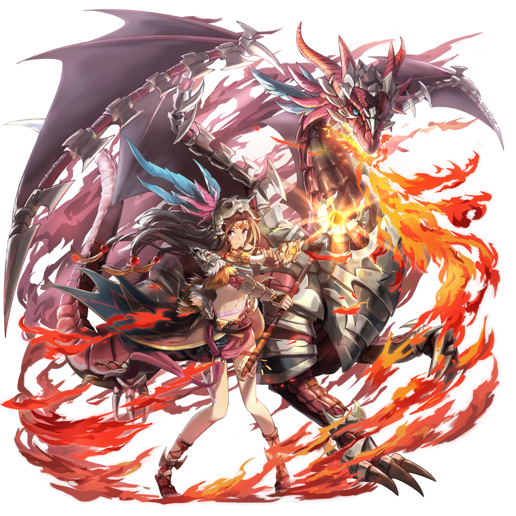 [正義の竜炎]ユスティ＆ギルのキャラクター画像