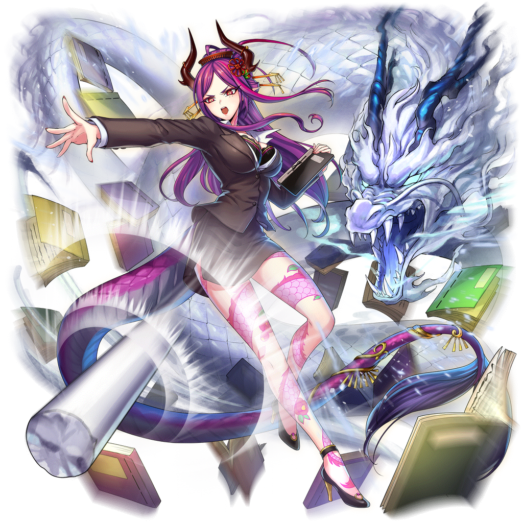 [音速の白墨]静音先生のキャラクター画像
