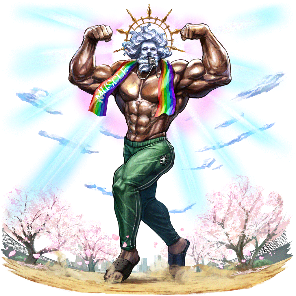 ナイスゴッド先生のキャラクター画像