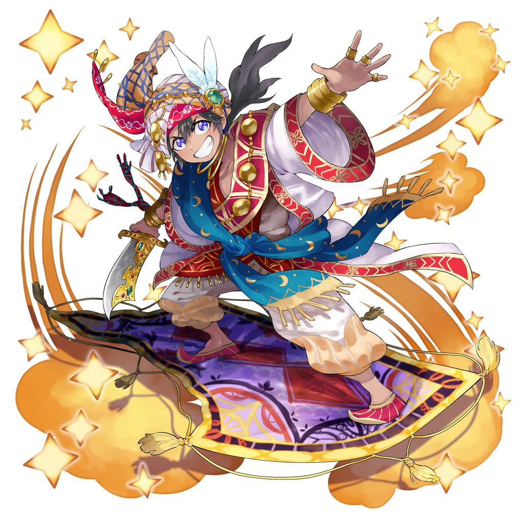 [千夜一夜の夢]アラジンのキャラクター画像