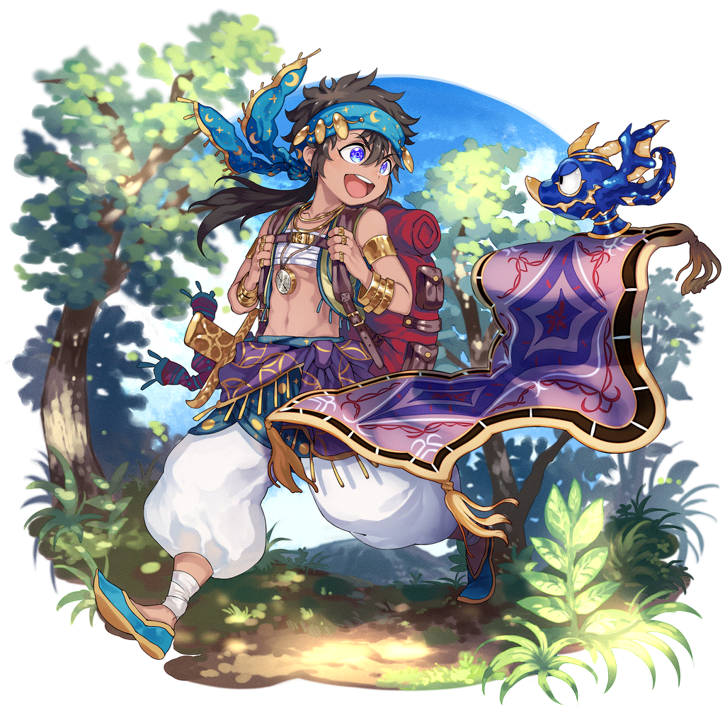 [魅惑の山歩き]アラジンのキャラクター画像