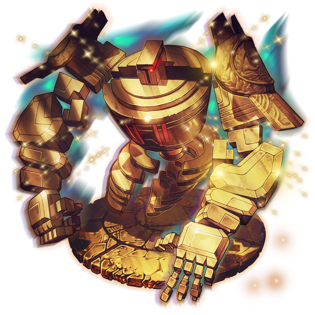 [黄金都市の番人]黄金兵のキャラクター画像