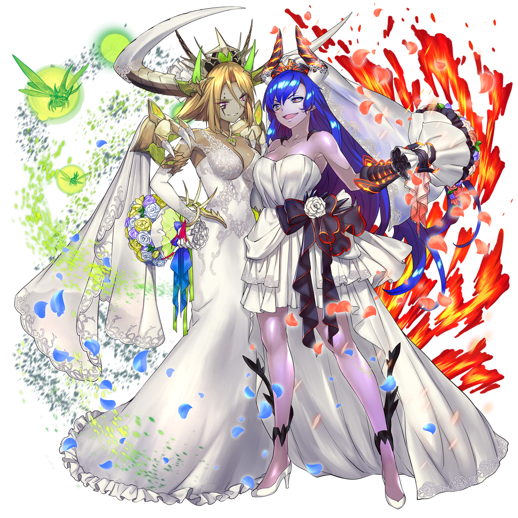 ブライダル・アドラ＆ベルゼのキャラクター画像