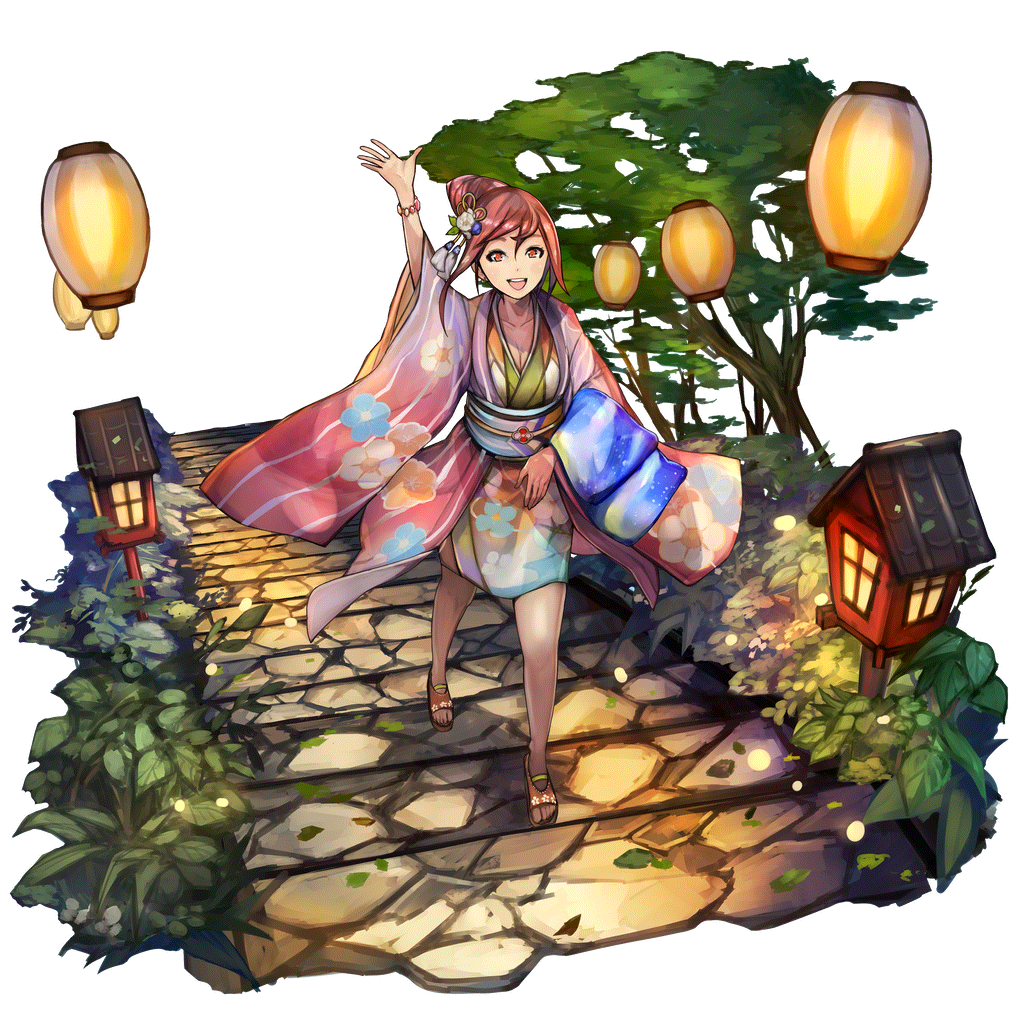 納涼・織姫のキャラクター画像