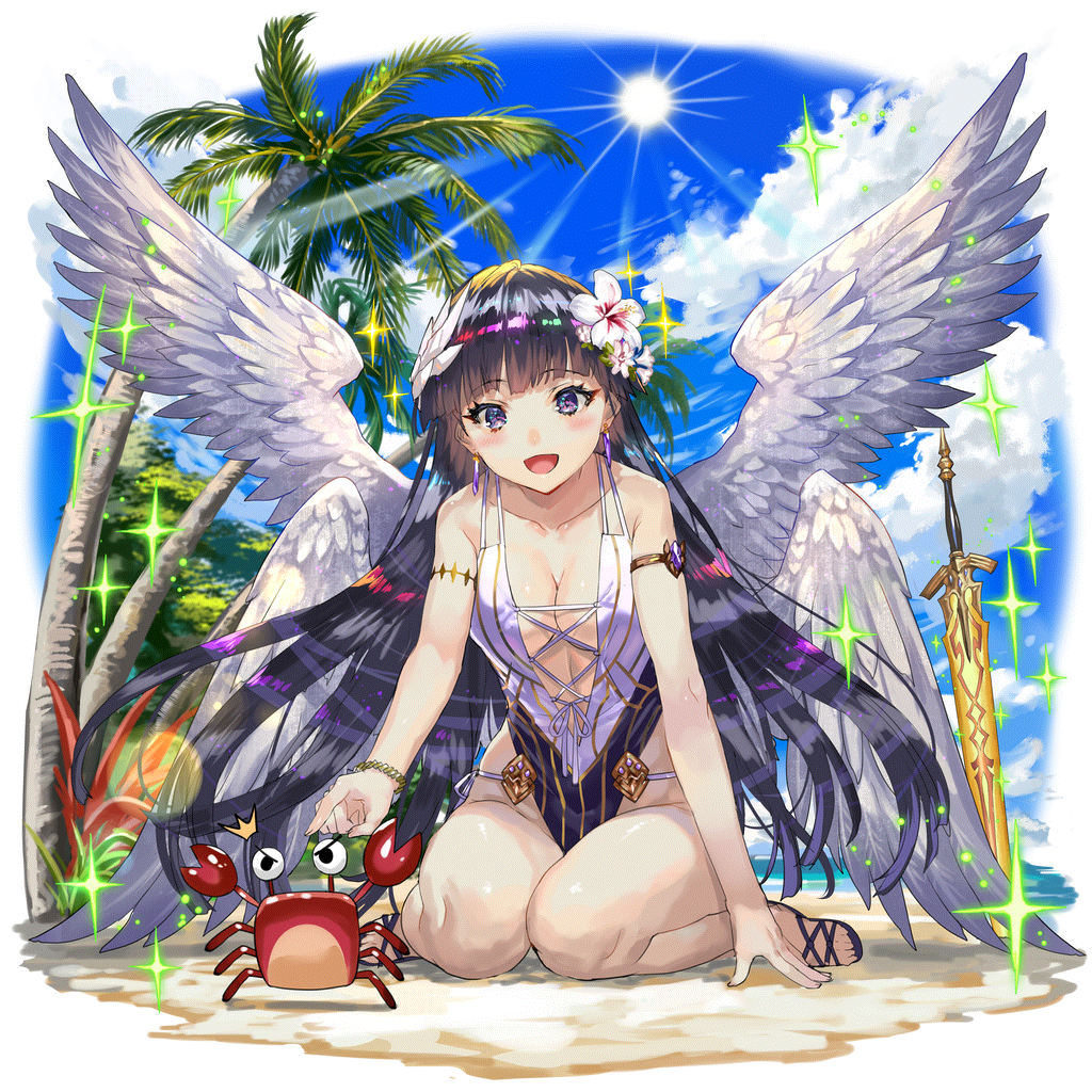 [浜辺の戯れ]ゼルエルのキャラクター画像