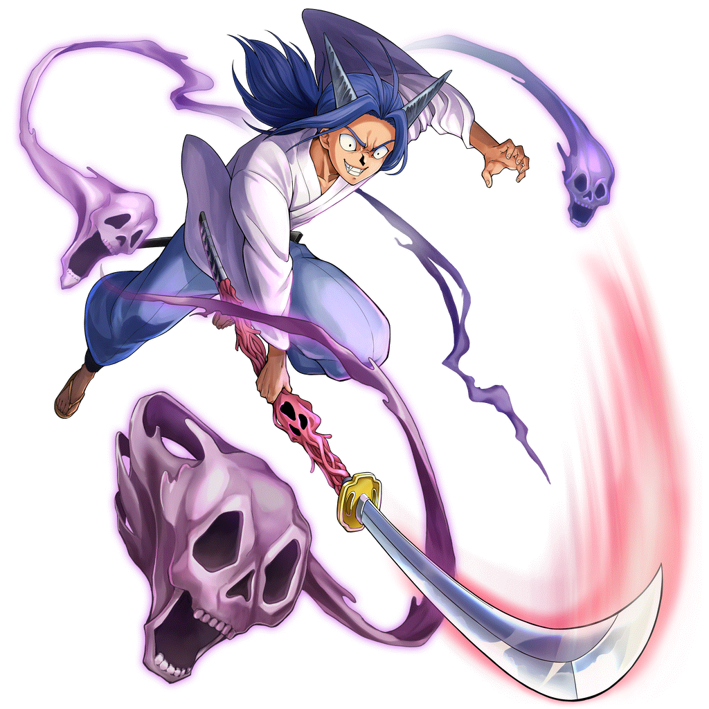 [魔哭鳴斬剣]死々若丸のキャラクター画像