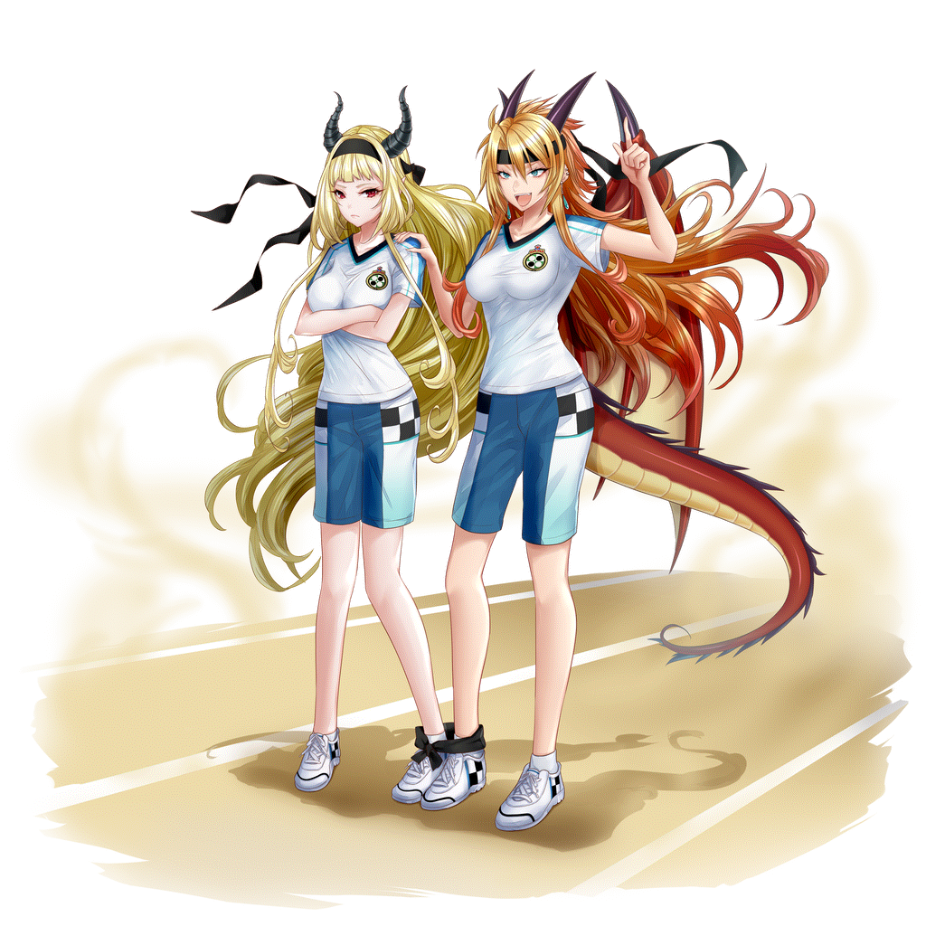 2年F組・ベルーガ＆エクロのキャラクター画像