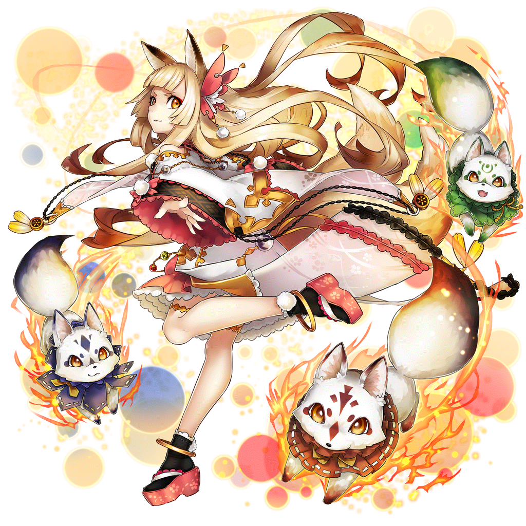 [二尾の狐姫]クイナのキャラクター画像