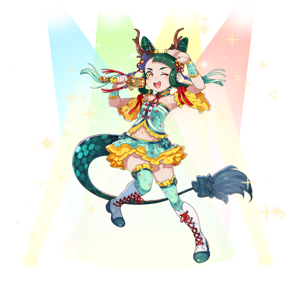 アイドル・香蘭のキャラクター画像