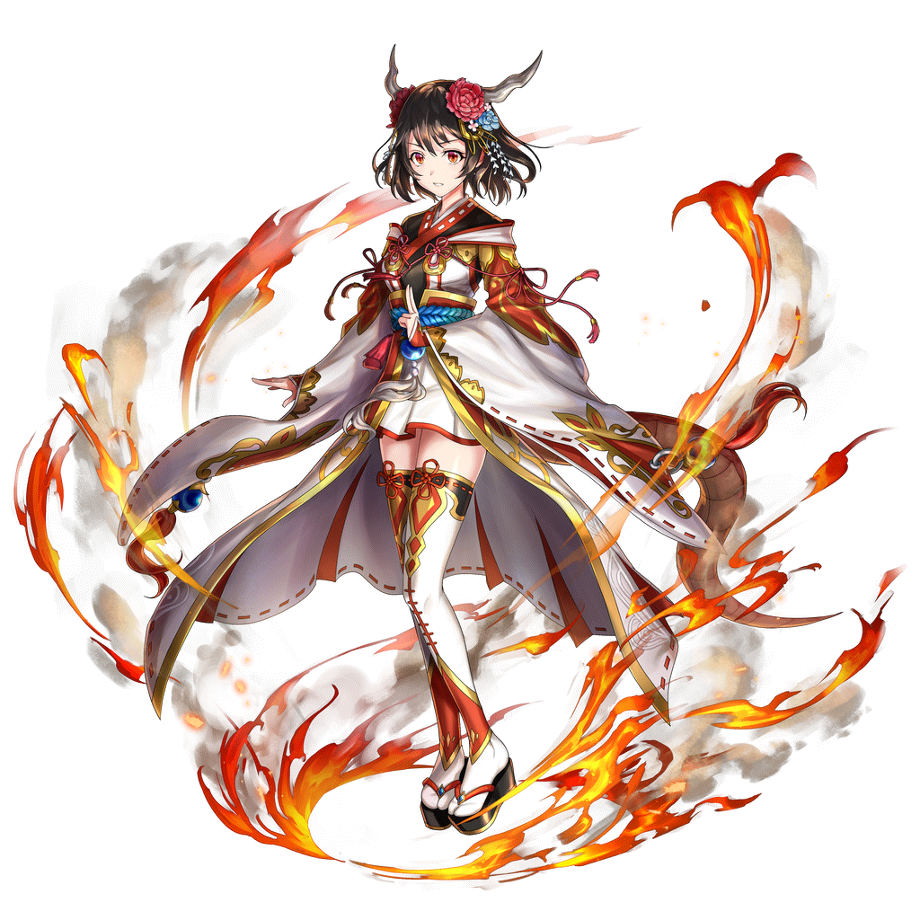[火炎術の竜巫女]エデッサのキャラクター画像