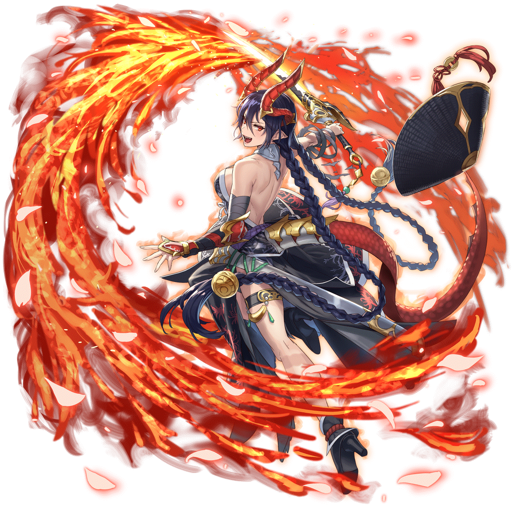 [炎花狂咲]メイレンのキャラクター画像