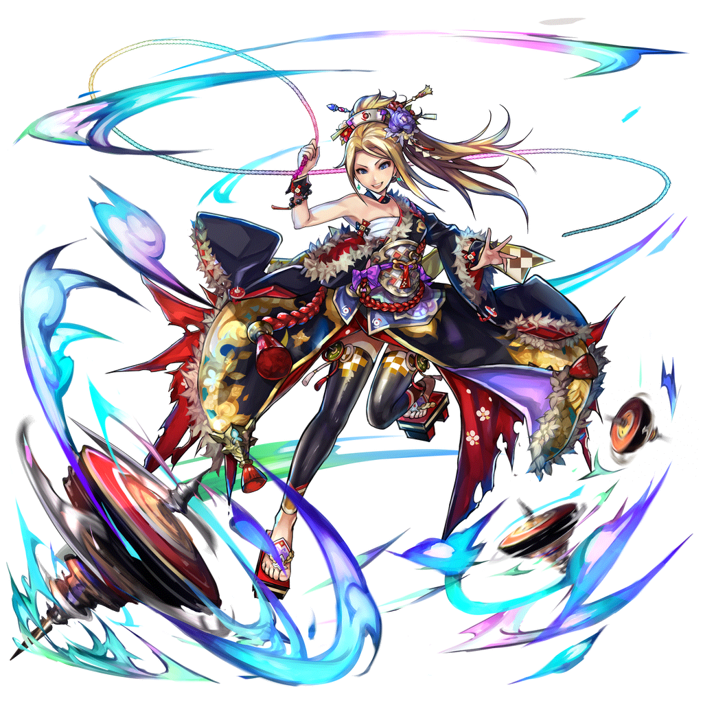 [廻乱独楽]お京のキャラクター画像