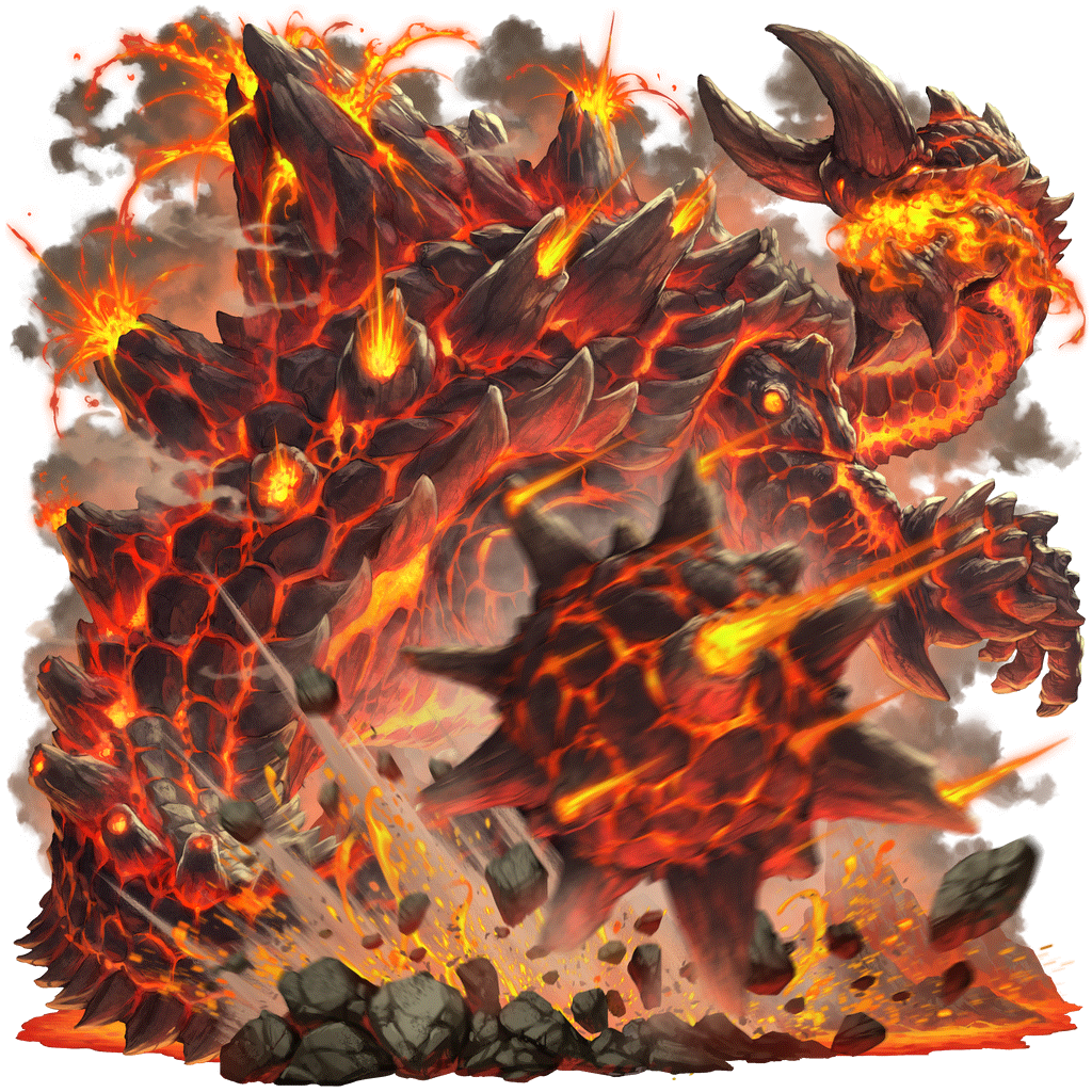 [核熱竜]ラーヴァ・ガンのキャラクター画像