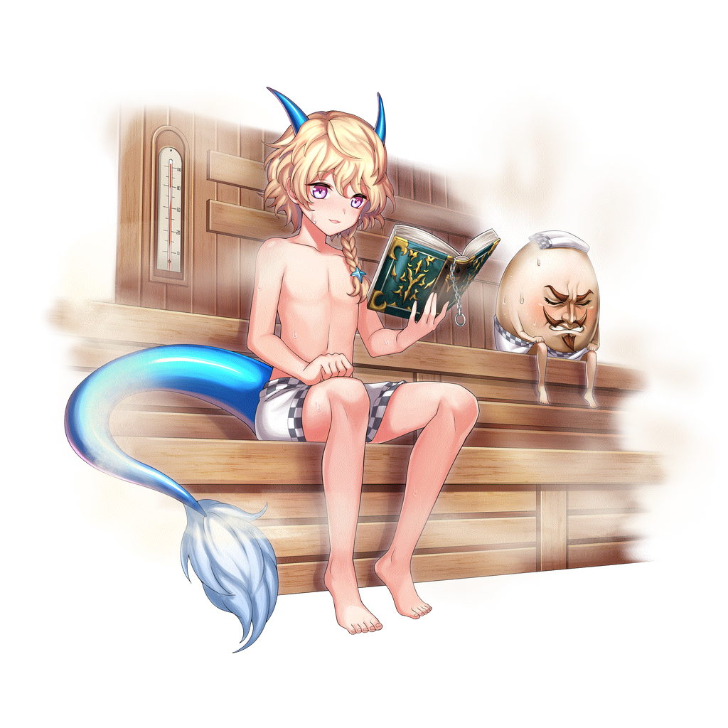 [サウナでお勉強]ルーシュのキャラクター画像