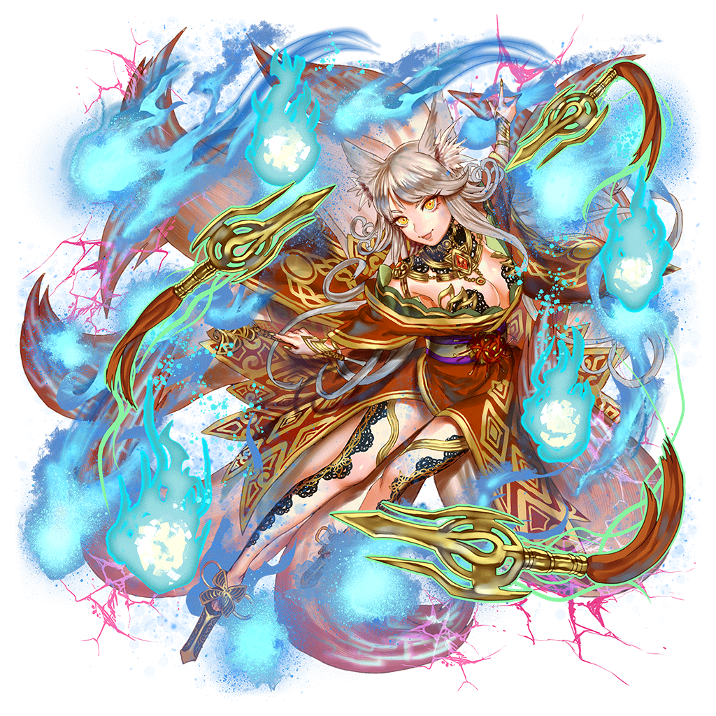 [九尾の妖狐]玉藻前のキャラクター画像