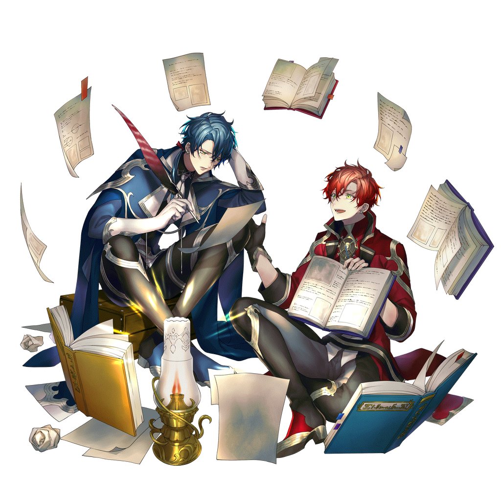 グリム兄弟のキャラクター画像