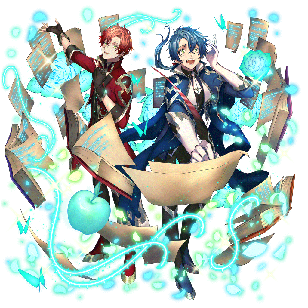 [走るペン響く声]グリム兄弟のキャラクター画像